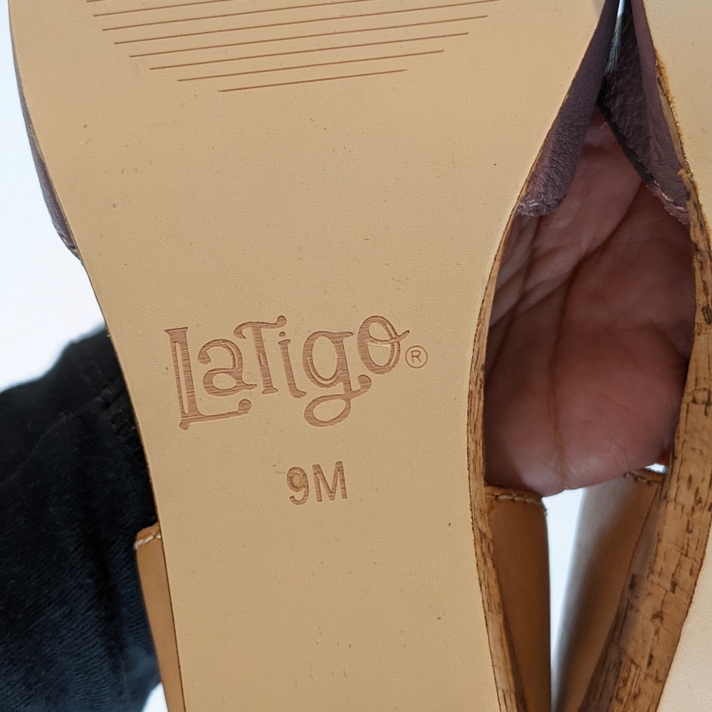 NWOT Latigo leather sandals - Picture 6 of 16